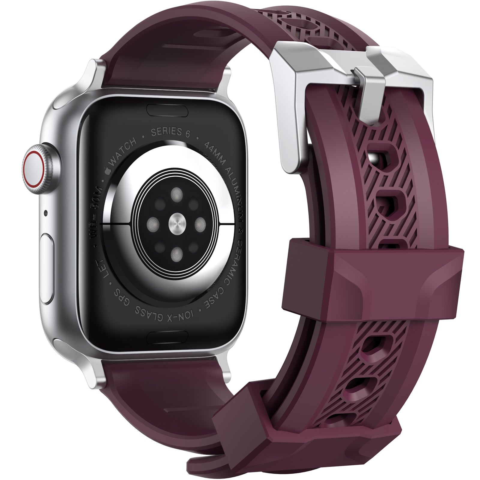 AHASTYLE WA10 Silicone Band for Apple Watch Ultra 2 49mm Series 9 45mm SE (2023) 44mm Ultra 49mm 8 7 45mm 6 5 4 SE (2022) SE 44mm 3 2 1 42mm Textured Watch Strap AHASTYLE WA10 Silicone Band for Apple Watch Ultra 2 49mm Series 9 45mm SE (2023) 44mm Ultra 49mm 8 7 45mm 6 5 4 SE (2022) SE 44mm 3 2 1 42mm Textured Watch Strap